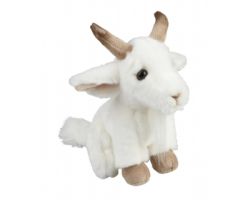 White Goat Soft Toy (Medium) 18cm