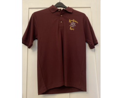 Burgundy Polo Shirt (Size Small)