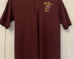 Burgundy Polo Shirt (Size Small)