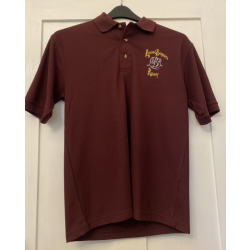 Burgundy Polo Shirt (Size Small)