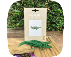 3D Puzzle - Crocodile