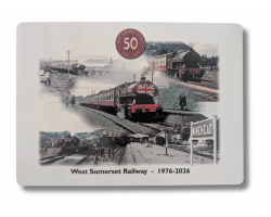 WSR 50th Anniversary Metal Sign