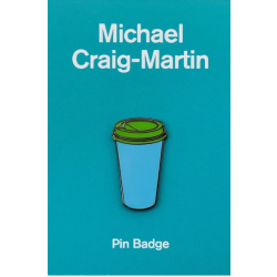 Michael Craig-Martin 'Untitled (paper cup)' Pin Badge