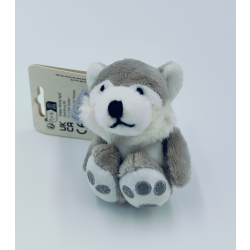 Petjes Keychain Plush Wolf 6cm