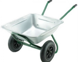 142L Heavy Duty Twin Wheelbarrow by Walsall