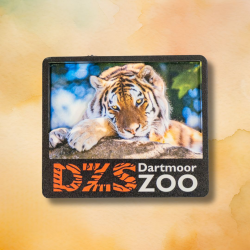 3D Tiger Wooden Magnet