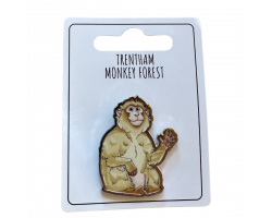 Monkey Forest Pin Badge