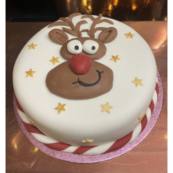 Christmas Cake - Rudolph
