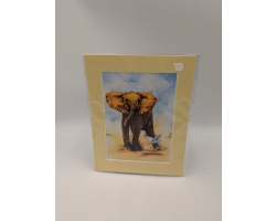 A brush with Africa Elephant (1F)