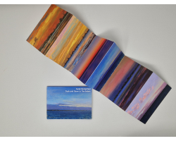 Sarah Butterfield: Dusk and Dawn in The Solent - January to June - Concertina Postcard Set
