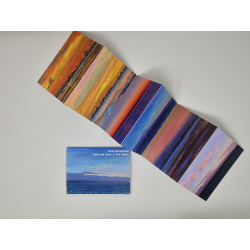 Sarah Butterfield: Dusk and Dawn in The Solent - January to June - Concertina Postcard Set