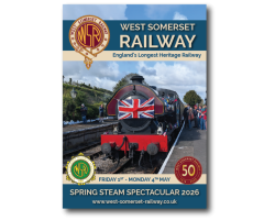 WSR Spring Steam Spectacular Souvenir Guide 2026
