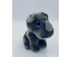 Petjes Glitter Eyes Rhino 20cm