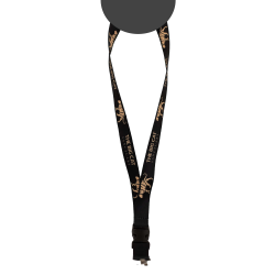 BCS Black/Beige Lanyard