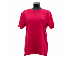 100% organic cotton BCS T- Shirt - Hot Pink LARGE