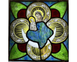 Virgin and The Christ Child by Sue Mansfield