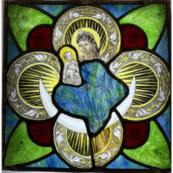 Virgin and The Christ Child by Sue Mansfield
