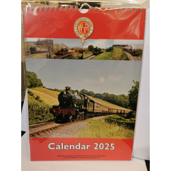 West Somerset Railway Calendar 2025 Portrait