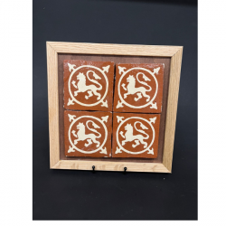 Encaustic tiles by Catarina Pignato