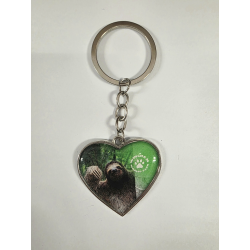 WWP Heart Keyring - Sloth