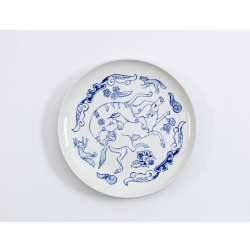 Iznik Plate by Catarina Pignato
