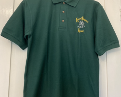 Bottle Green Polo Shirt (Size X Large)