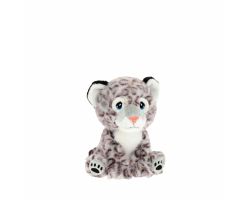 Snow Leopard 14cm Sitting Keeleco