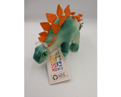Petjes Stegosaurus Green / Orange 16cm