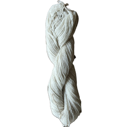 White 2 Ply Alpaca Yarn from Sazi