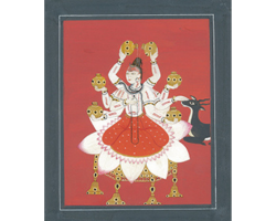Śiva, after ‘Mritunjay Shiva’, Basohli, 18th c by Sandra Hill