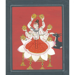 Śiva, after ‘Mritunjay Shiva’, Basohli, 18th c by Sandra Hill