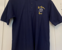 Navy Polo Shirt (Size Large)