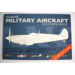 Military Aircraft Colouring Book