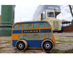 Beamish wooden push along Bus