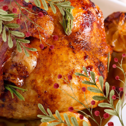British White Turkey Crown 2kg. Feeds 4-6 people