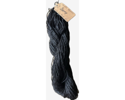 Black DK Alpaca Yarn from Berry