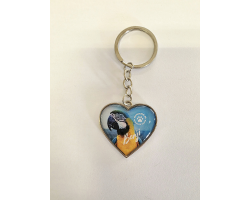 WWP Heart Keyring - Benji