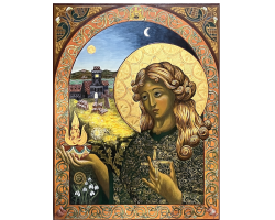 Saint Bridget by Sue Mansfield