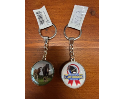 Cotebrook dome keyring