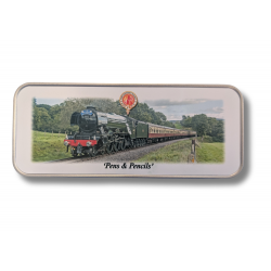 Flying Scotsman White Pencil Tin