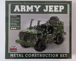 Army Jeep Construction Kit