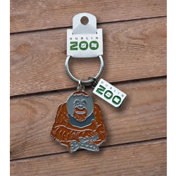 Orangutan Metal Key Ring