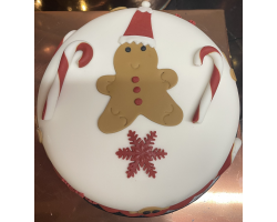 Christmas Cake - Gingerbread Man