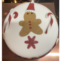 Christmas Cake - Gingerbread Man