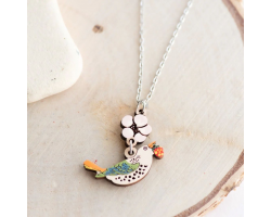 Strawberry Thief Necklace