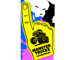 Monster Truck Foam Finger