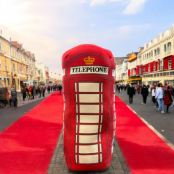 Telephone Box Soft Toy