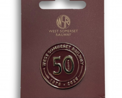 WSR 50th Anniversary Metal Pin