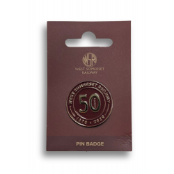 WSR 50th Anniversary Metal Pin