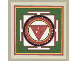 Kāmakalā-yantra (Viṣvayoni Cakra) by Sandra Hill